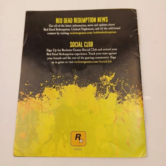 Red Dead Redemption: Undead Nightmare (Sony PlayStation 3, 2010) PS3 CIB Manual - Picture 5 of 8